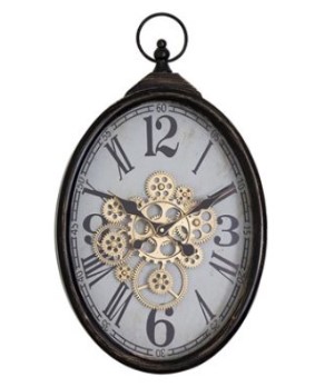Yosemite Home Ovate Gear Clock